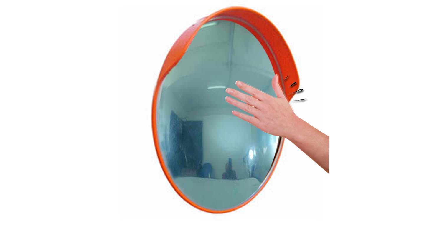 polycarbonate convex mirror