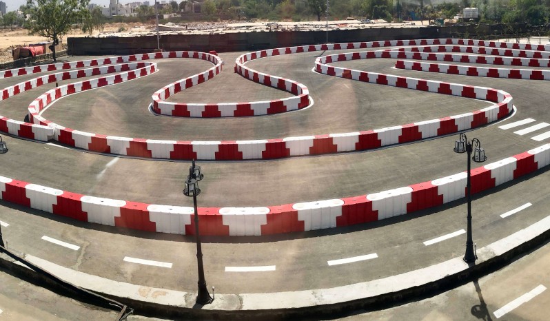 Road Safety Kart Barriers full